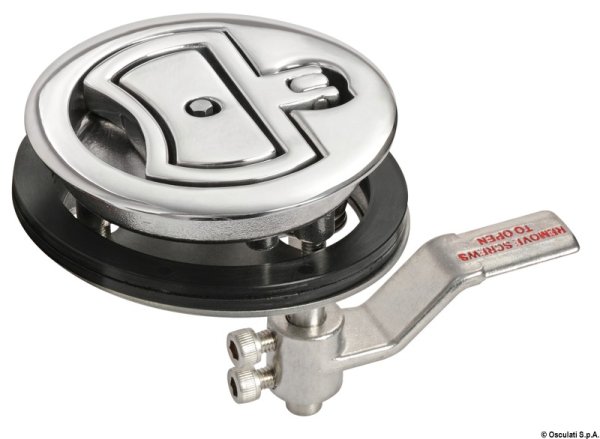 Alzapagliolo inox+serr. Ø90 - 38.152.61